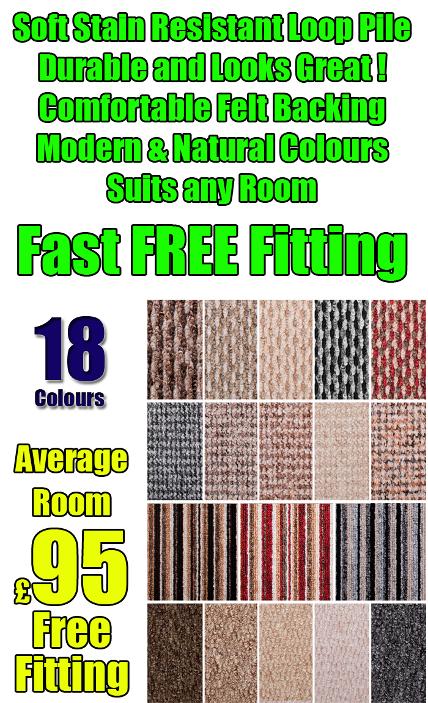 Cheap striped carpets stoke on trent