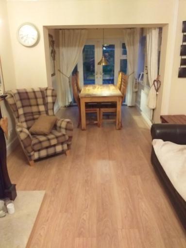 Laminate flooring we fitted in werrington stoke on trent