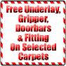 Carpet Sale Free underlay